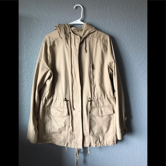 Forever 21 Jackets & Blazers - forever21 khaki parka jacket size Large